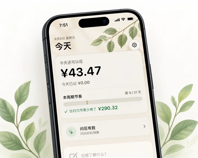 花有數 · 應用情境示意